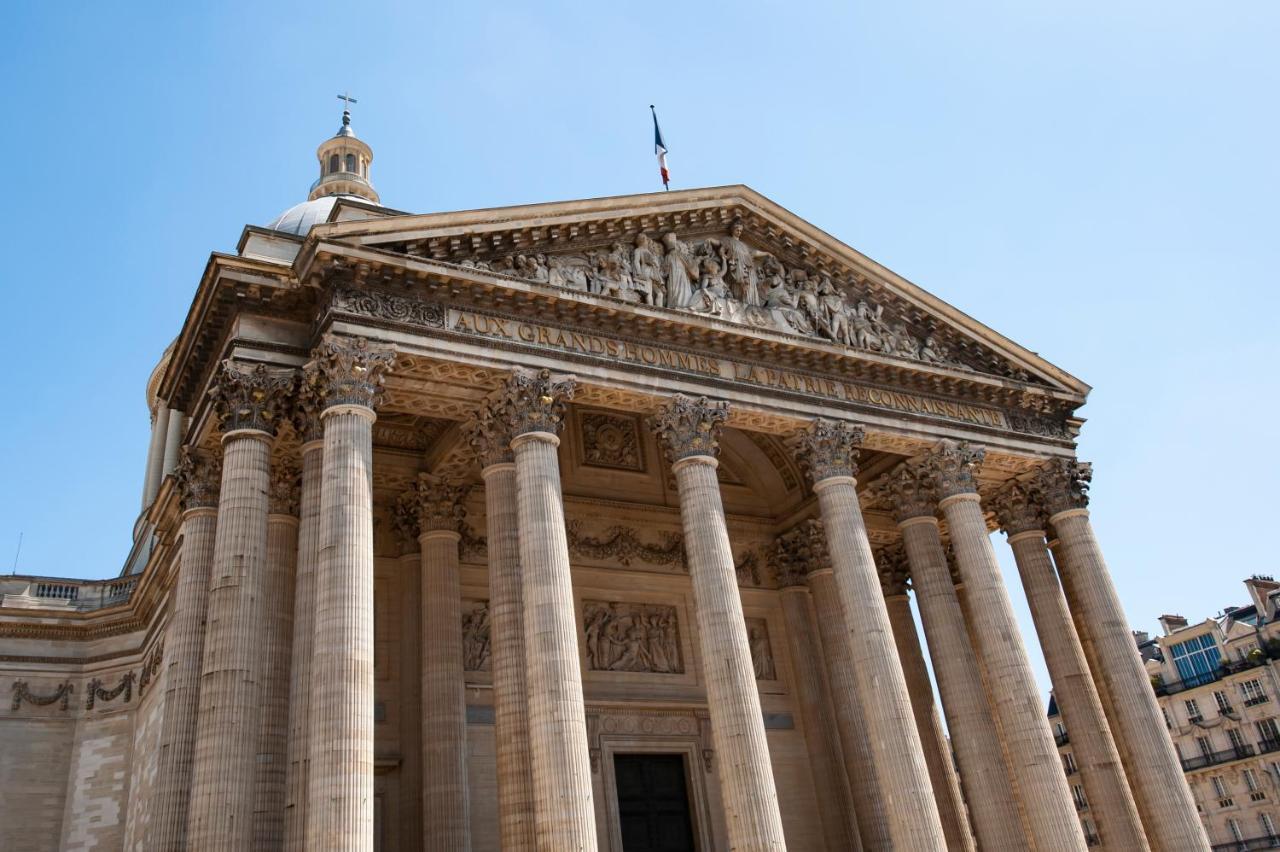 Paris Place Pantheon Bagian luar foto